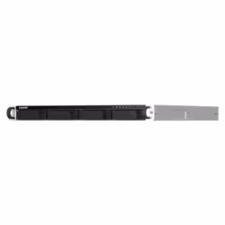 QNAP TS-464U NAS Rack (1U) Intel® Celeron® N5095 8 GB DDR4 0 TB QNAP Turbo System Aluminium, Black - Additional view 5