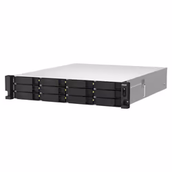 QNAP TS-H1887XU-RP NAS Rack (2U) Intel Xeon E E-2336 32 GB DDR4 0 TB QuTS hero Black, White - Additional view 5