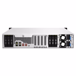 QNAP TS-H1887XU-RP NAS Rack (2U) Intel Xeon E E-2336 32 GB DDR4 0 TB QuTS hero Black, White - Additional view 6