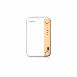 QNAP TS-262, NAS, Tower, Intel® Celeron®, N4505, 4 GB, 0 TB