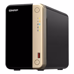 QNAP TS-264 NAS Tower Intel® Celeron® N5095 8 GB 0 TB QNAP QTS Black, Gold - Additional view 5