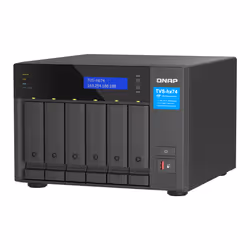 QNAP TVS-H674T-I5-32G NAS/storage server Tower Intel® Core™ i5 i5-12400 32 GB DDR4 HDD QNAP QTS Black - Additional view 5