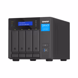 QNAP TVS-H474 NAS Tower Intel® Pentium® G7400 8 GB DDR4 0 TB QuTS hero Black - Additional view 6