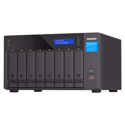 QNAP TVS-h874 NAS Tower Intel® Core™ i7 32 GB DDR4 0 TB QuTS hero Black - Additional view 6