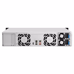 QNAP TS-1264U-RP NAS Rack (2U) Intel® Celeron® 8 GB DDR4 0 TB QNAP QTS Aluminium, Black - Additional view 4