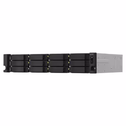 QNAP TS-1264U-RP NAS Rack (2U) Intel® Celeron® 8 GB DDR4 0 TB QNAP QTS Aluminium, Black - Additional view 6