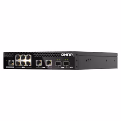 QNAP QSW-M2106R-2S2T network switch Managed L2 10G Ethernet (100/1000/10000) 1U Black - Additional view 4