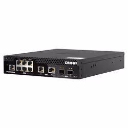 QNAP QSW-M2106R-2S2T network switch Managed L2 10G Ethernet (100/1000/10000) 1U Black - Additional view 5