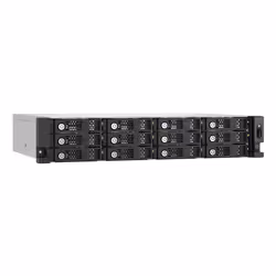 QNAP TL-R1200PES-RP storage drive enclosure HDD/SSD enclosure Black, Grey 2.5/3.5" - Additional view 4