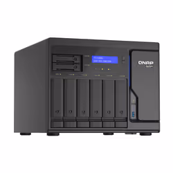 QNAP TS-h886 NAS Tower Intel® Xeon® D D-1602 8 GB DDR4 0 TB QuTS hero Black