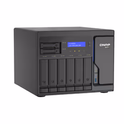 QNAP TS-h886 NAS Tower Intel® Xeon® D D-1602 8 GB DDR4 0 TB QuTS hero Black