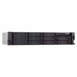 QNAP TS-855EU-8G NAS/storage server Rack (2U) Intel Atom® C5125 8 GB DDR4 0 TB QuTS hero Black - Additional view 4