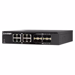 QNAP QSW-3216R-8S8T network switch Unmanaged L2 10G Ethernet (100/1000/10000) Black - Additional view 4