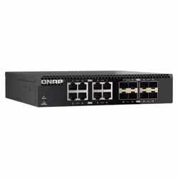 QNAP QSW-3216R-8S8T network switch Unmanaged L2 10G Ethernet (100/1000/10000) Black - Additional view 5