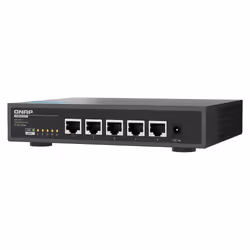 QNAP QSW-3205-5T network switch Unmanaged 10G Ethernet (100/1000/10000) Desktop Black - Additional view 4