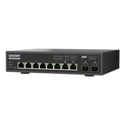QNAP QSW-L3208-2C6T network switch Managed L2 10G Ethernet (100/1000/10000) Desktop Black
