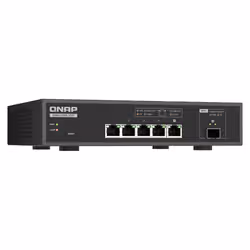 QNAP QSW-L3205-1C4T 4 Managed 10G Ethernet (100/1000/10000) Desktop Black - Additional view 4