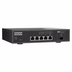 QNAP QSW-L3205-1C4T 4 Managed 10G Ethernet (100/1000/10000) Desktop Black - Additional view 8