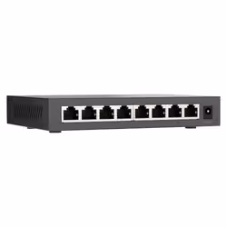 QNAP QSW-1108-8T-R2 network switch Unmanaged 2.5G Ethernet (100/1000/2500) Desktop Black - Additional view 2