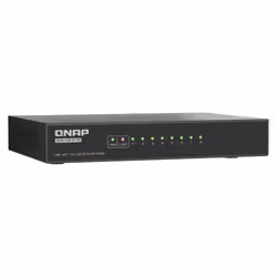QNAP QSW-1108-8T-R2 network switch Unmanaged 2.5G Ethernet (100/1000/2500) Desktop Black - Additional view 8