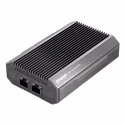 QNAP QNA-UC10G2SF, Wired, USB Type-C, Ethernet, 10000 Mbit/s, Black