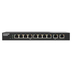 QNAP QSW-L2110-10T network switch Managed Desktop Black