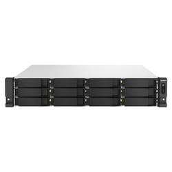 QNAP TS-H1887XU-RP NAS Rack (2U) Intel Xeon E E-2336 16 GB DDR4 0 TB QuTS hero Black, White