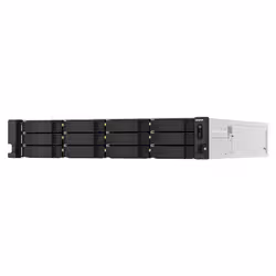 QNAP TS-H1887XU-RP NAS Rack (2U) Intel Xeon E E-2336 16 GB DDR4 0 TB QuTS hero Black, White - Additional view 4
