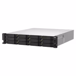 QNAP TS-H1887XU-RP NAS Rack (2U) Intel Xeon E E-2336 16 GB DDR4 0 TB QuTS hero Black, White - Additional view 5
