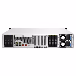 QNAP TS-H1887XU-RP NAS Rack (2U) Intel Xeon E E-2336 16 GB DDR4 0 TB QuTS hero Black, White - Additional view 6