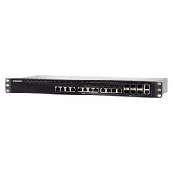 QNAP QSW-M5218-6F12T network switch Managed L3 10G Ethernet (100/1000/10000) 1U Black - Additional view 6