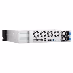 QNAP TS-H1073BXEU-RP NAS Rack (2U) Ryzen Embedded V1780B 8 GB DDR4 QNAP QTS Black - Additional view 3