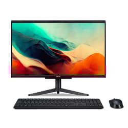 Acer Aspire C22-1600 All-in-One Desktop - Intel Pentium N6005, 8GB, 256GB SSD, Integrated Graphics, 21.5" Full HD, Windows 11, Black