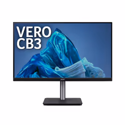 Acer CB3 CB243Y 24" Full HD IPS LCD Monitor. Display diagonal: 60.5 cm (23.8"). Display resolution: 1920 x 1080 pix ...