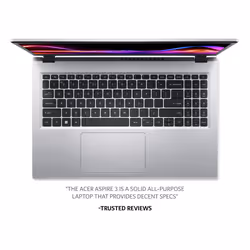 Acer Aspire 3 A315-24P Laptop - AMD Ryzen 7320U, 8GB, 256GB SSD, Integrated Graphics, 15.6" Full HD, Windows 11, Silver