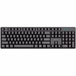 Acer USB Wired Keyboard, Full-size (100%), Wired, USB, QWERTY, Black