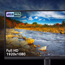Acer EK1 EK221QH - 21.5" Full HD (1920x1080), 100Hz, 1ms, ZeroFrame, AMD FreeSync Monitor - Additional view 7