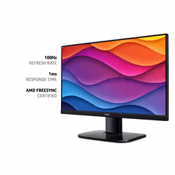 Acer KA2 KA242YHbi Monitor, 23.8", Full HD (1920x1080), 100Hz Refresh rate, 1Ms Response Time, Zero Frame, IPS, Freesync