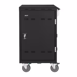 Acer E24c+ - Charging Cart 24 Slots (UK plug), Portable device management cart, Black, Floor, 3.2 cm, 39.5 cm, 30.1 cm