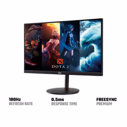 Acer NITRO XV2 Nitro XV272UV3 - 27" Wide Quad HD (2560x1440), 180Hz, 0.5ms, HDR400, AMD FreeSync Premium Gaming Monitor