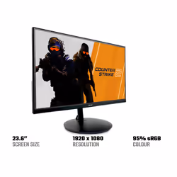 Acer Nitro Nitro XF240YS3biphx Gaming Monitor, 180Hz, FHD (192O x 1080), 1Ms Response Time, 16:9, AMD Freesync, HDR10