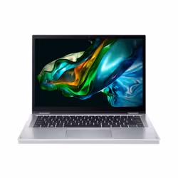 Acer Aspire 3 Spin 14 A3SP14-31PT-30ZB Intel Core i3 N-series i3-N305 Hybrid (2-in-1) 35.6 cm (14") Touchscreen WUXGA 8 GB LPDDR5-SDRAM 256 GB SSD Wi-Fi 6 (802.11ax) Windows 11 Home in S mode Silver