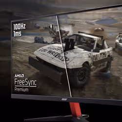 Nitro KG272 E 27-inch Gaming Monitor - IPS Panel, 1920 x 1080, 4ms, 100Hz, FreeSync, HDMI, VGA