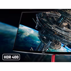 Acer Nitro KG2 Nitro XZ272S3 curved gaming monitor - 27", 1500R, Full HD, 180Hz, 1ms, FreeSync Premium, DisplayHDR 400, HDMI & DP - Additional view 6