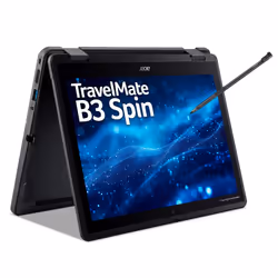 Acer TravelMate Spin B3 TMB312RN-31 N250 8GB/256GB W11P EDU, Intel® N, 1.3 GHz, 31 cm (12.2"), 1920 x 1200 pixels, 8 GB, 256 ...