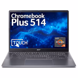Acer Chromebook Plus 514 CBE574-1T 14" WUXGA IPS Touchscreen R5 8GB 256GB. Product type: Chromebook. Form factor: Clamsh ...