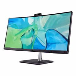 Acer CB3 CB343CUR D computer monitor 86.4 cm (34") 3440 x 1440 pixels UltraWide Quad HD Black