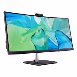 Acer CB3 CB343CUR D computer monitor 86.4 cm (34") 3440 x 1440 pixels UltraWide Quad HD Black