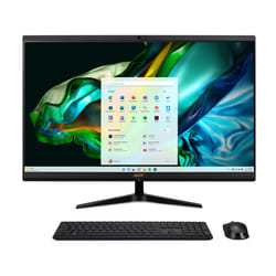 Acer Aspire C27-1800 Intel® Core™ i5 i5-12450H 68.6 cm (27") 1920 x 1080 pixels All-in-One PC 16 GB DDR4-SDRAM 1 TB SSD Windows 11 Home Wi-Fi 6E (802.11ax) Black
