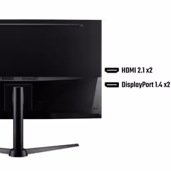 Acer Nitro XZ322QUV3 curved gaming monitor - 31.5", 1500R, Quad HD, 180Hz, 1ms, FreeSync, DisplayHDR 400, HDMI & DP - Additional view 8